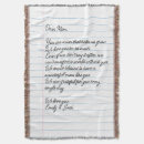 Search for handwritten letters blankets Keepsake