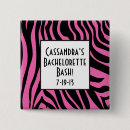 Search for zebra and pink badges Bachelorette