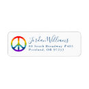 Search for human rights return address labels Rainbow