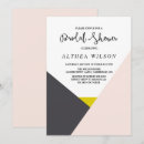 Search for contemporary bridal shower invitations Unique