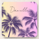 Search for palm tree coasters Minimalist