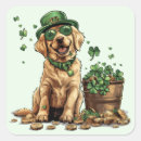 Search for irish gold stickers Four leaf clovers