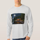 Search for night in the woods tshirts Moon