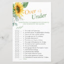 Search for sunflower bridal shower games Modern