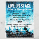 Search for live flyers Concert