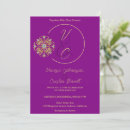 Search for fuchsia and gold wedding invitations Elegant