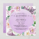 Search for lilac quince invitations Elegant