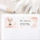 Search for baby animals return address labels Winter baby shower