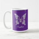 Search for purple and white mugs For kids