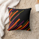 Search for pink orange cushions Diagonal stripes