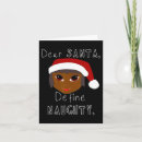 Search for mrs claus christmas cards Black