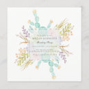 Search for succulents birthday invitations Watercolor
