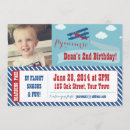 Search for retro plane invitations Ticket