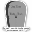 Search for tombstone bumper stickers Gravestone