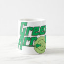 Search for green arrow mugs Queen