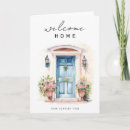 Search for welcome home cards Watercolor
