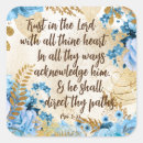 Search for trust in the lord stickers Faith