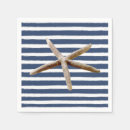 Search for navy blue and white stripes napkins Nautical