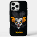 Search for clown iphone cases Black