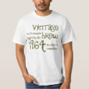 Search for vintage 1964 tshirts Birthday