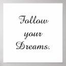 Search for dream posters Quote