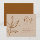 Search for leaf 4x5 invitations Terracotta