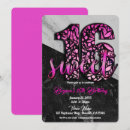 Search for girls sweet 16 invitations Modern
