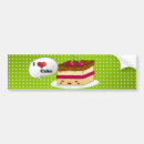 Search for cake bumper stickers Cream