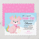 Search for puppy birthday invitations Paw ty