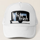 Search for trailer trash hats White