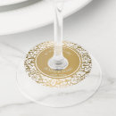 Search for gold wine charms Flowers
