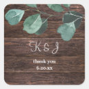 Search for wood wedding stickers Eucalyptus