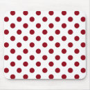Search for circle red mouse mats Polka dots
