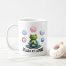 Search for meditating frog mugs Yoga