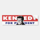 Search for 1960 bumper stickers Jfk