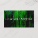 Search for emerald green business cards Abstract