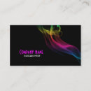 Search for smoke business cards Retro