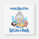 Search for fish magnets Swimming