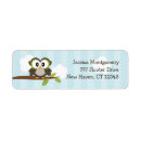 Search for blue owl return address labels Modern