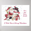 Search for wish you a merry christmas posters Santa