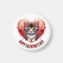 Search for valentine magnets Kitten