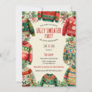 Search for ugly sweater party invitations Funny