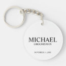 Search for wedding groomsmen key rings Modern