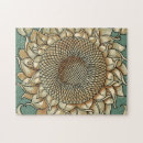 Search for sunflower puzzles Blue