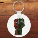Search for black fist key rings Pride