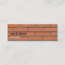 Search for bricklayer business cards Professional
