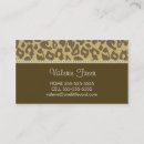 Search for cheetah business cards Stylish