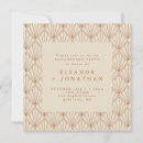 Search for art deco engagement party invitations Elegant
