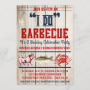 Search for vintage i do bbq invitations Party