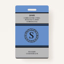 Search for conference id badges Blue